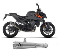 Terminale di Scarico Arrow PRO-RACE Nichrom fond Acciaio KTM DUKE 990 2024 2026