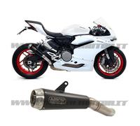 Terminale Pro-Race nichrom "Dark" Ducati Panigale 959 Anni 2016 2017 2018 2019