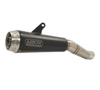 Terminale Di Scarico Arrow Pro-Race Steel Nero per KAWASAKI NINJA 400 2023