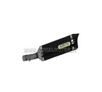 Arrow - Terminale scarico Thunder Dark - Alluminio nero - Honda Hornet/CBR 600F 2011-2013 - 71722AKN