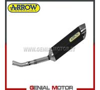Terminale di Scarico Arrow Street Thunder Allu Nero Yamaha Wr 125 X 2009 > 2016