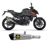 Terminale di Scarico Arrow X-KONE in Titanio fondello Carbonio KTM DUKE 990 2024