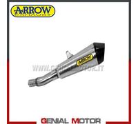 Terminale di Scarico Arrow Xkone Acciaio Suzuki Gsr 750 2011 > 2016