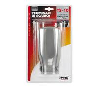 TERMINALE DI SCARICO AUTO ACCESSORI ACCIAO INOX LAMPA ART 60017