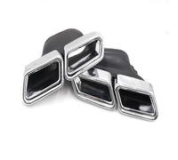 Terminale di Scarico BX100947 Acciaio Inossidabile Cromato 304 Per Mercedes Per BENZ Per S65 S63 E63 Terminali Di Scarico Per W222 W212 W205 R231 W218 Scarico Coda Punta
