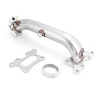 Terminale di Scarico Collettore Di Scarico Turbo In Acciaio Inossidabile Catback Downpipe Per Civic 2006-2011 Per EX LX 2/4DR FG FA R18A Scarico Coda Punta