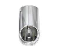 Terminale di Scarico Copertura di Scarico Automatico per BMW 3 G20 G21 320d 320i 330i 2020+ Terminale di Scarico Terminale di Ricambio di Copertura Ugello Tubo di Scarico per Auto(1 PCS Silver)