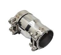 Terminale di Scarico Dimensioni 54MM A 77MM Adattatore Riduttore Universale In Acciaio Inossidabile Accessori Auto Tubo Scarico Marmitta Saldato Turbo Fischio(I.D 54-77)