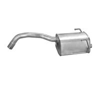 Terminale Di Scarico Fiat 500 C 312 Panda Van 1,4 1,3 D Acciaio Argento 81