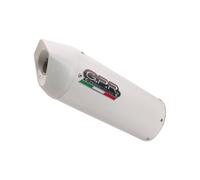 Gpr Exhaust Systems Albus Evo4 Honda Cb 1000 R 18-20 Euro 4 Homologated Slip On Muffler Bianco Homologated