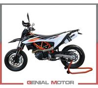 Gpr Exhaust Systems Albus Evo4 Smc 690 R 19-20 Euro 4 Cat Homologated Slip On Muffler Bianco Homologated