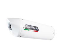 Gpr Exhaust Systems Albus Evo 4 Triumph Tiger 800 17-20 Homologated Slip On Muffler Bianco Homologated