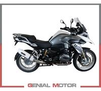 G.P.R. - Scarico Slip-On Albus Evo4 - BMW R 1200 GS 2017-2018 - Euro 4 Omologato Bianco