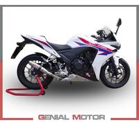Silenziatore GPR per Honda Cbr 500 R Deeptone Inox 2019-2021 Omologato