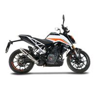 Gpr Exhaust Systems Silenziatore Omologato Slip On Deeptone Inox Ktm Duke 390 2021-2023 E5 Round