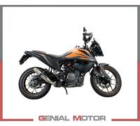 Terminale di Scarico GPR DEEPTONE INOX Omologato per KTM ADVENTURE 390 2021 2022
