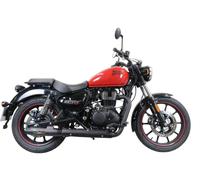 Gpr Exhaust Systems Deeptone Nero Royal Enfield Meteor 350 21-23 Ref:roy.10.race.dene Stainless Steel Not Homologated Slip On Muffler Nero Not Homologated