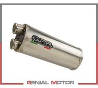 Terminale di Scarico GPR DUAL INOX Omologato BMW R 1250 GS / ADVENTURE 2019 2020