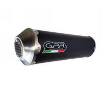 Gpr Exhaust Systems Evo4 Road Aprilia Atlantic 200 00-04 Cat Homologated Slip On Muffler Nero Homologated