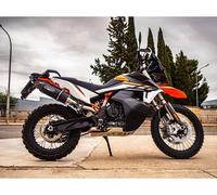 Gpr Exhaust Systems Silenziatore Omologato Slip On Furore Evo4 Nero Husqvarna Norden 901 2022-2023 E5 Oval