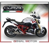 Terminale di Scarico GPR FURORE EVO4 NERO Omologato BMW R 1200 R LC 2017 > 2018