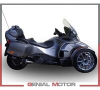 G.P.R. Scarico Furore Can-Am Spyder 1000 RS/RSS 2013-2016 Slip-On Omologato Nero