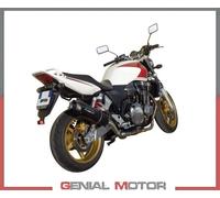 Gpr Exhaust Systems Furore Honda Cb 1300 03-12 Homologated Slip On Muffler Nero Homologated