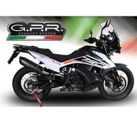 Gpr Exhaust Systems Silenziatore Slip-on Non Omologato Furore Nero Ktm Adventure 790 21-23 Ref:kt.108.race.fune