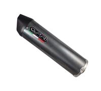 Gpr Exhaust Systems Furore Poppy Kawasaki Zx-6r I.e. 09-16 Ref:k.128.fupo Homologated Oval Muffler Nero Homologated