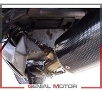Gpr Exhaust Systems Ghisa Er 6 N/f 05-11 Homologated Slip On Muffler Nero Homologated