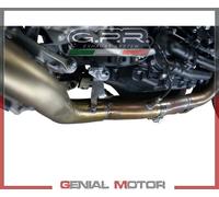 Gpr Exclusive M3 Inox Mt-10/fj-10 16-20 Euro 4 Cat Homologated Slip On Muffler Argento Homologated