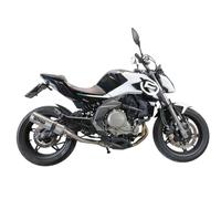 Gpr Exhaust Systems M3 Inox Cf Moto 650 Mt 21-22 Ref:cf.4.cat.m3.inox Stainless Steel Slip On Homologated Muffler Argento Homologated