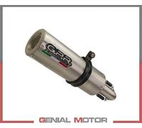 Gpr Exclusive M3 Inox Diavel 1198 11-16 Homologated Muffler Argento Homologated