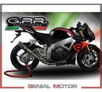 Gpr Exclusive M3 Inox Slip On Tuono V4 1000-rr 15-16 Not Homologated Muffler Argento Not Homologated
