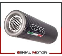 Gpr Exhaust Systems M3 Poppy Moto Guzzi V85 Tt E5 19-20 Not Homologated Muffler Argento Not Homologated