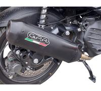 Gpr Exhaust Systems Pentaroad Black Bmw C 400 X / Gt 19-20 Ref:bm.108.cat.pe.bl Homologated Slip On Muffler Argento Homologated