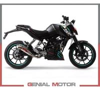Terminale di Scarico GPR POWERCONE EVO Catalizzato per KTM DUKE 200 2012 > 2016