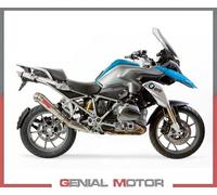 G.P.R. Silenziatore Powercone Evo Omologato per BMW R 1200 GS/Adventure 2014-2016 Argento