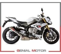 G.P.R. Scarico Slip-on Powercone Evo Omologato per BMW S 1000 R 2014-2016 Argento
