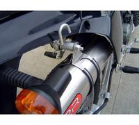 Gpr Exhaust Systems Silenziatore Ovale Omologato Satinox Kawasaki Klx 650 93-95 Ref:k.184.sat Stainless Steel