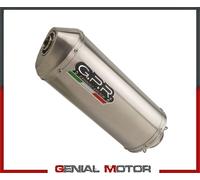 Terminale di Scarico GPR Satinox Racing per Benelli Trk 502 2021 > 2023