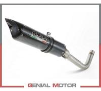 Terminale di Scarico GPR TIBURON POPPY Omologato TRIUMPH DAYTONA 675 2009 > 2012