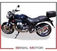 Gpr Exhaust Systems Trioval Moto Guzzi Griso 1100 05-08 Cat Homologated Slip On Muffler Argento Homologated