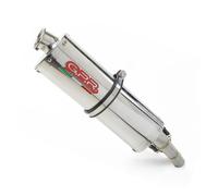 Gpr Exhaust Systems Trioval Triumph Tiger 800 17-20 Stainless Steel Homologated Slip On Muffler Argento Homologated