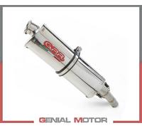 Gpr Exhaust Systems Trioval Suzuki Gladius 650 08-15 Homologated Slip On Muffler Argento Homologated