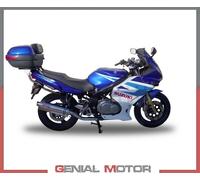 Gpr Exhaust Systems Trioval Suzuki Gs 500 E/f 89-07 Homologated Slip On Muffler Argento Homologated