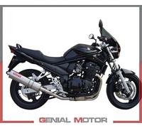 Gpr Exhaust Systems Trioval Suzuki Gsx600f 98-05 Homologated Slip On Muffler Argento Homologated