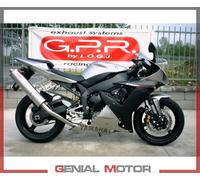 Gpr Exhaust Systems Trioval Yzf 1000 R1 02-03 Homologated Slip On Muffler Argento Homologated