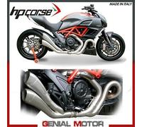 Terminale Di Scarico Hp Corse Hydroform Satin 2X1 Ducati Diavel 2017 17