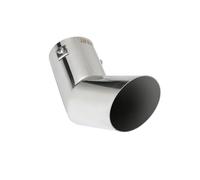 TERMINALE DI SCARICO IN ACCIAIO INOX LUCIDATO Ø 43-56 mm MARMITTA SPORTIVA